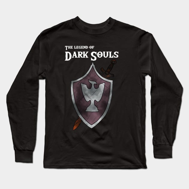 The Legend of Dark Souls Long Sleeve T-Shirt by tykelly123